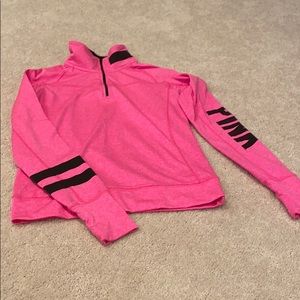Pink zip up